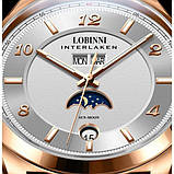 Чоловічий класичний годинник Lobinni Premium, фото 3
