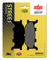 Тормозные колодки SBS 691HF Standard Brake Pads, Ceramic