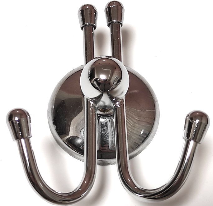 Гачок Lider для рушників і одягу подвійний 1092, фото 1