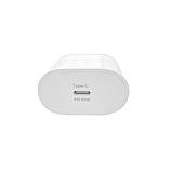 Швидкий зарядний пристрій HAVIT HV-UC1016 USB-C 20 W 3 A, White, фото 4