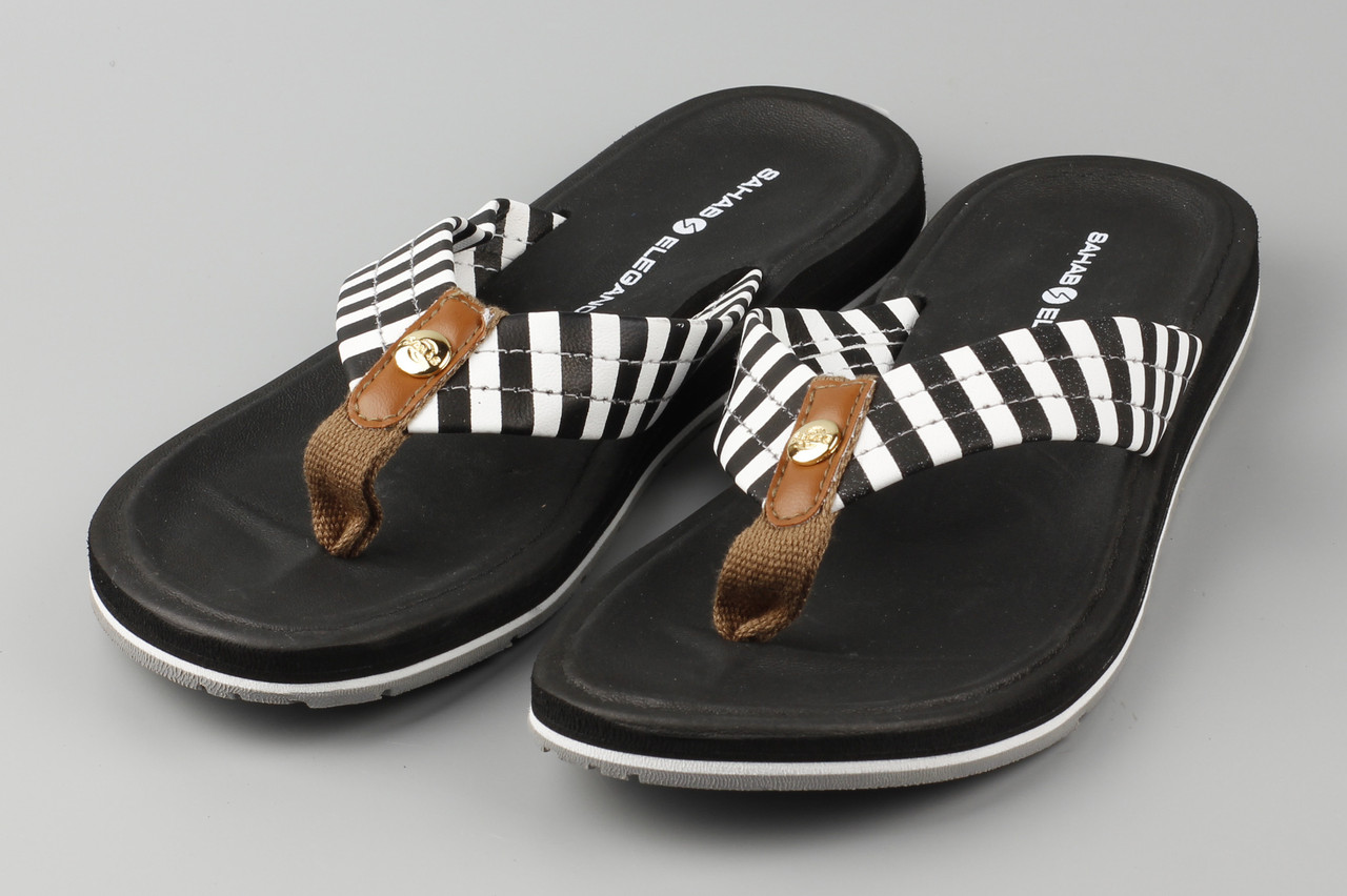 В'єтнамки жіночі чорні Sahab SH22-210W Сахаб розміри 37 38