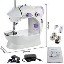 Швейна машинка міні 4 в 1 Mini Sewing Machine SM201, Sbm, фото 5