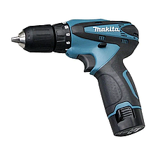 Акумуляторний шурупокрут 12 V з набором Makita DF330DWE, набір біт і запасний акумулятор, фото 6