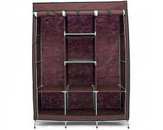 Складна каркасна шафа Storage Wardrobe 88130, шафа на три розділи 130*45*175, фото 4
