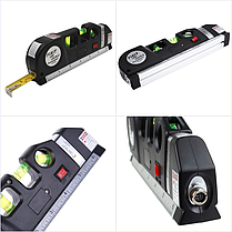 Лазерний рівень із рулеткою та лінійкою level meter, фото 5