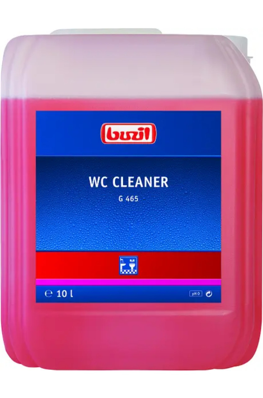 Моющее средство Buzil G465 WC Cleaner для унитазов на основе соляной кислоты, гелеобразное 1л - фото 2 - id-p1618259182