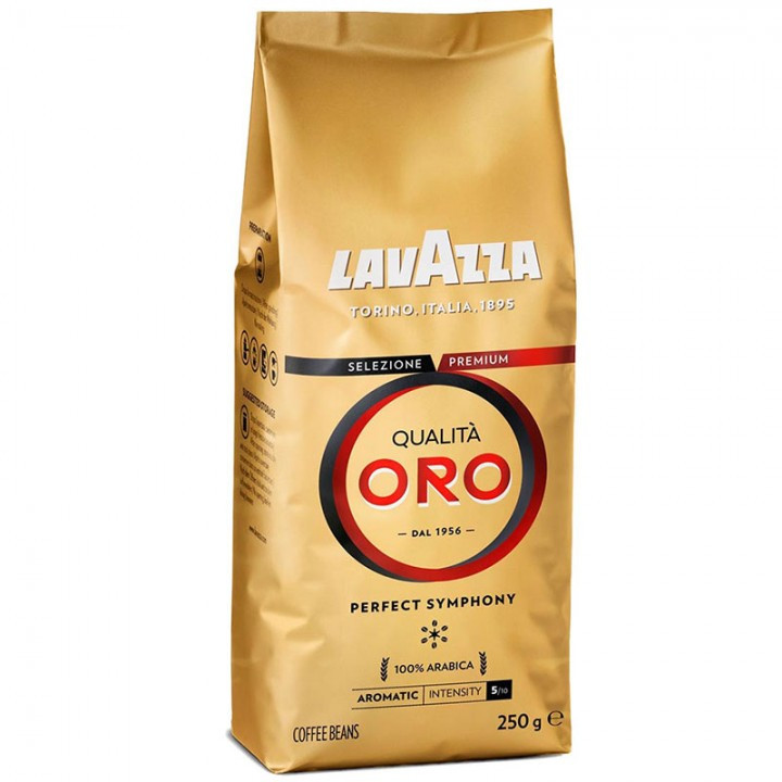 Італійська кава в зернах Lavazza Qualita Oro 250 г.