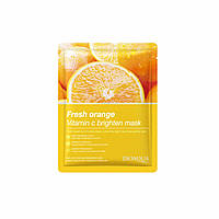 Маска для лица с экстрактом апельсина Bioaqua Fresh Orange Vitamin C Brighten Mask