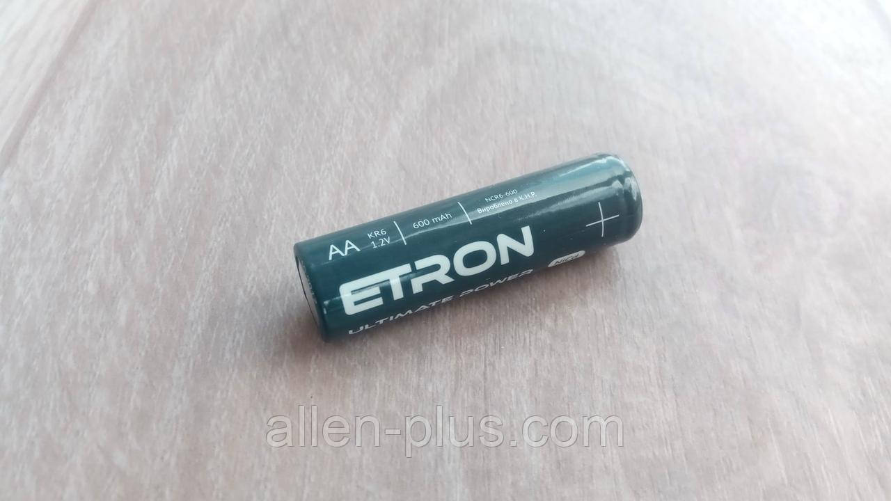 Аккумулятор ETRON AA 1.2V 600mAh NI-Cd
