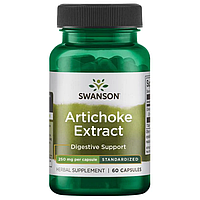 Экстракт Артишока / Artichoke Extract - Standardized 250 mg 60 caps Swanson USA