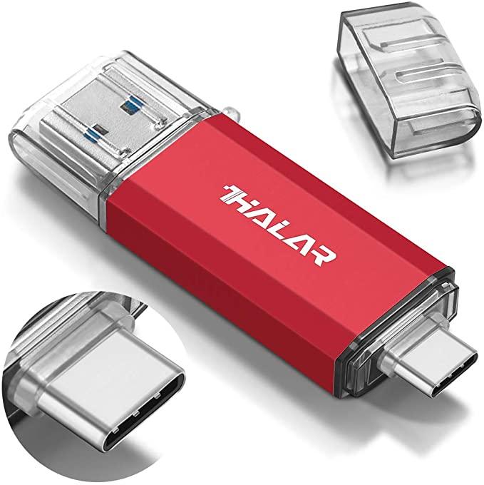 Флешнакопичувач THKAILAR USB C 128 ГБ OTG Thunderbolt USB 3.0