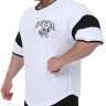 Футболка BigSam 3272  біла рукав 3/4, фото 3