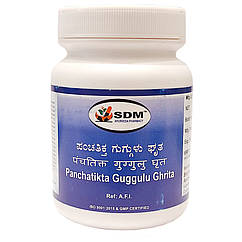 Панчастикта гуггуль гритам (Panchatikta Guggulu Ghrita, SDM), 200 грам - очищення і детоксикація організму