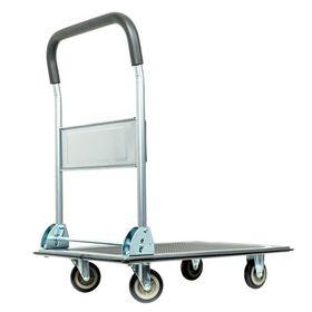 Візок ручний чотириколісний до 150 кг, 740*480*830, колеса 100 мм INTERTOOL LT-9053, фото 1