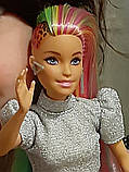 Барбі Леопардо-Радужна зачіска Barbie Leopard Rainbow Hair, фото 4