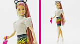 Барбі Леопардо-Радужна зачіска Barbie Leopard Rainbow Hair, фото 9