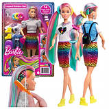 Барбі Леопардо-Радужна зачіска Barbie Leopard Rainbow Hair, фото 6