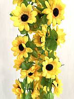 Штучна ліана з соняшниками (2 метри), фото 3
