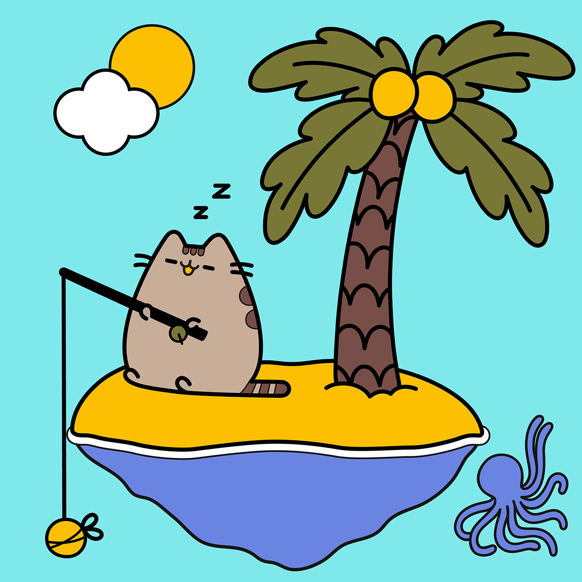 Картина за номерами SANTI "Острів щастя", 25*25 см, фото 1