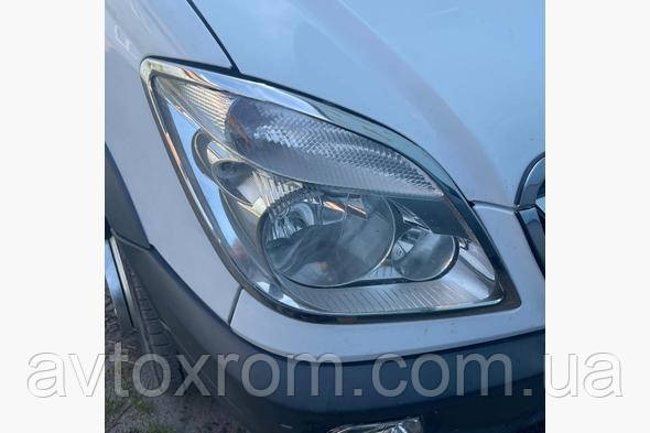 Купить Накладки на фары Мерседес Спринтер 906 (Mersedes sprinter w906 ...