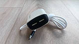 Адаптер живлення (USB заряджання) Regrsi CH-13 ( microUSB + 2 USB), 2.1 А, white, фото 4