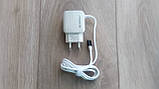 Адаптер живлення (USB заряджання) Regrsi CH-13 ( microUSB + 2 USB), 2.1 А, white, фото 3