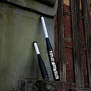 Дерев'яна бейсбольна біта з індивідуальним написом іменна, фото 2