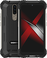 Doogee S58 Pro 6/64GB Black, NFC, 5180 mAh, Android 10, 16 Mpx, IP68, 8 ядер, Дисплей 5.7"