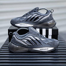 Чоловічі кросівки Adidas Ozrah Grey Black ALL08404, фото 4