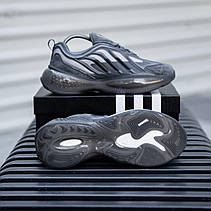 Чоловічі кросівки Adidas Ozrah Grey Black ALL08404, фото 5