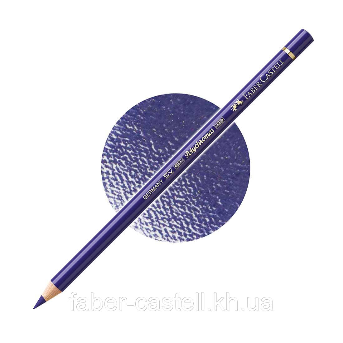Олівець кольоровий Faber-Castell POLYCHROMOS колір фаянсовий синій №141 (Delft Blue), 110141