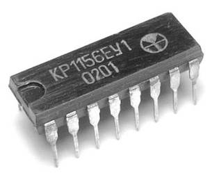 КР1156ЕУ1  мікросхема є схемою управління імпульсними стабілізаторами напруги