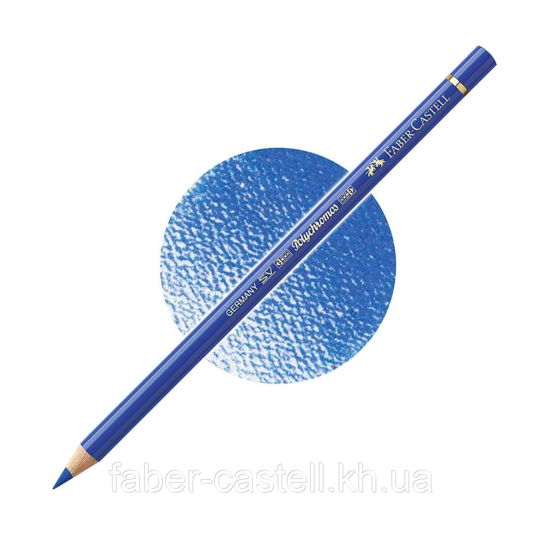 Олівець кольоровий Faber-Castell POLYCHROMOS колір кобальтовий синій №143 (Cobalt Blue), 110143