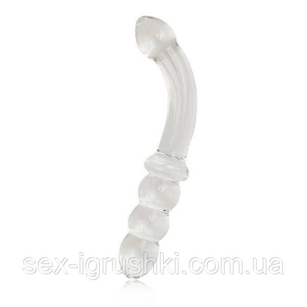 Фалоімітатор Glass Romance з прозорого скла ST40388