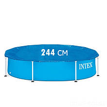 Тент-чохол для каркасного басейну Intex 33008-1, 244 см