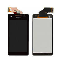 Дисплей Sony LT25i Xperia V в зборі з сенсором black orig