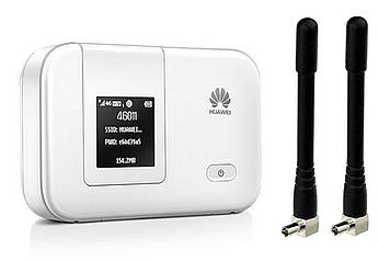 4G Wi-Fi роутер Huawei E5372s-32 (White) з антенами 2*3 dBi 900/1800/2600 МГц