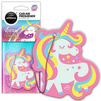 Ароматизатор Aroma Car Cellulose GLITTER SERIES - Unicorn(24шт.)