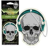 Ароматизатор Aroma Car Cellulose Dia De Los Muertos — Headphones Skull (24 шт.)