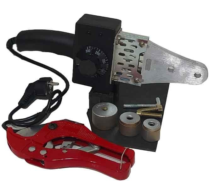 Паяльник для пластикових труб 20-25-32+Ножиці у подарунок, фото 1