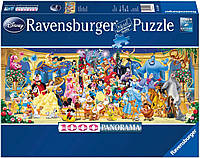 Пазл Ravensburger Disney Group in Panorama Format Герої Дісней 1000 шт. (15109)