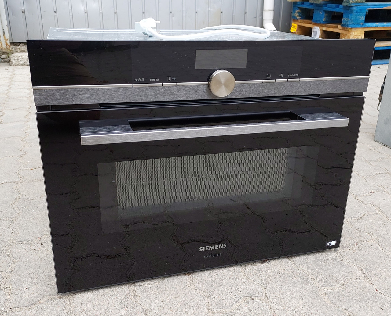 Духовка микроволновка Сименс Siemens CM 836GPB6 новая Wi-Fi, фото 1