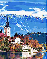 Картина по номерам Скандинавский пейзаж, 40х50 (SY6078)