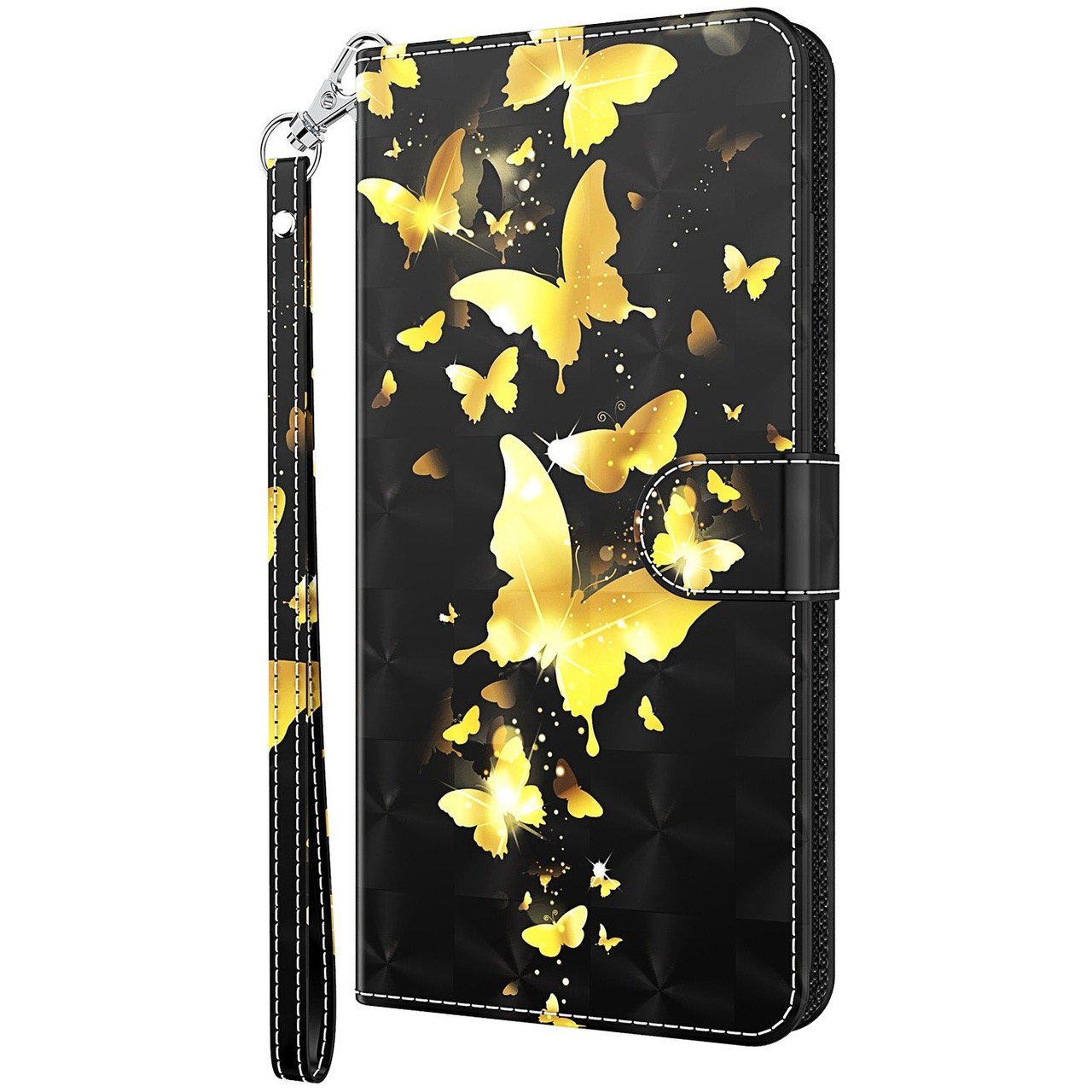 Чохол-книжка Color Book для Apple iPhone 13 Pro Max Golden Butterflies