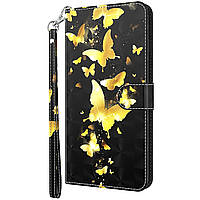 Чехол-книжка Color Book для Apple iPhone 13 Mini Golden Butterflies