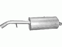 Глушник (вихлопна система) CITROEN C2 1.4 HDI турбодизель (1398 см3) (05-10рр) (Сітроен)