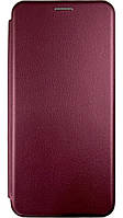 Чехол книжка Elegant book для Samsung Galaxy S8 (на самсунг с8) бордовый