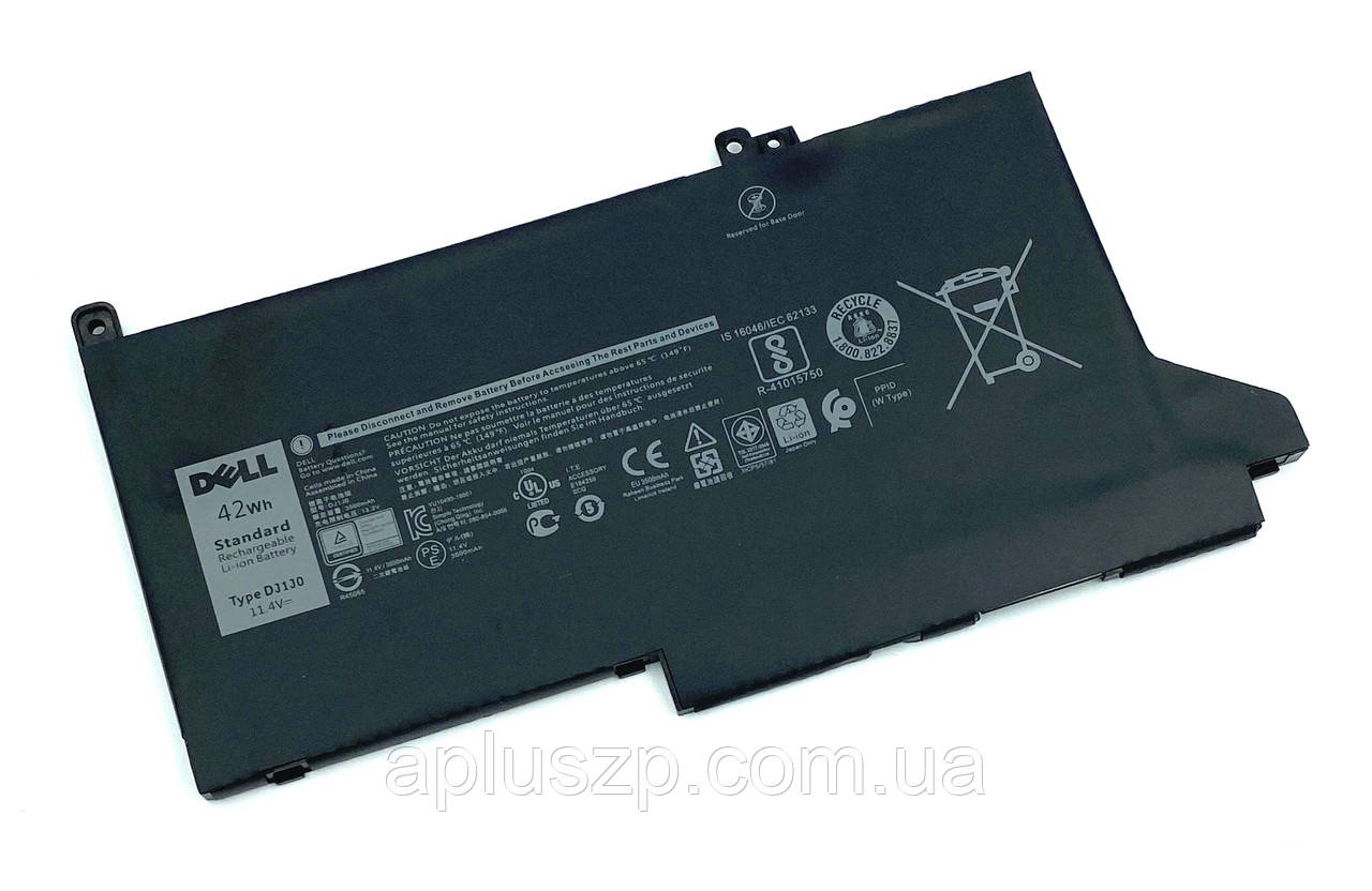 Акумулятор для ноутбука DELL E7280 11.4V DJ1J0