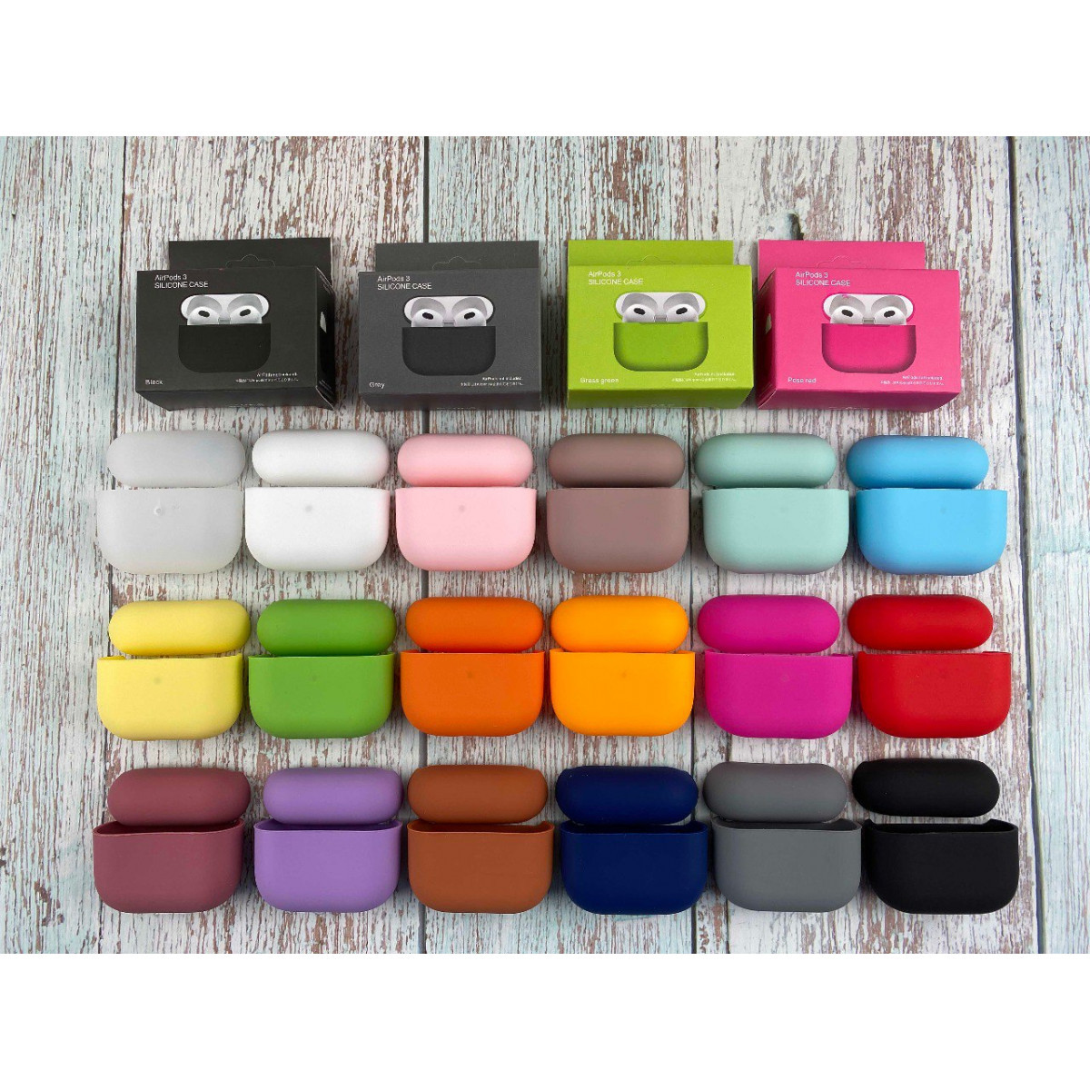 Silicone Case for AirPods 3 Hang Case Colorful