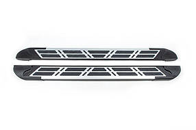 Land Rover Discovery Sport 2014-2019 Бічні пороги Sunrise (2 шт., алюміній) AUC Бічні пороги Ленд ровер
